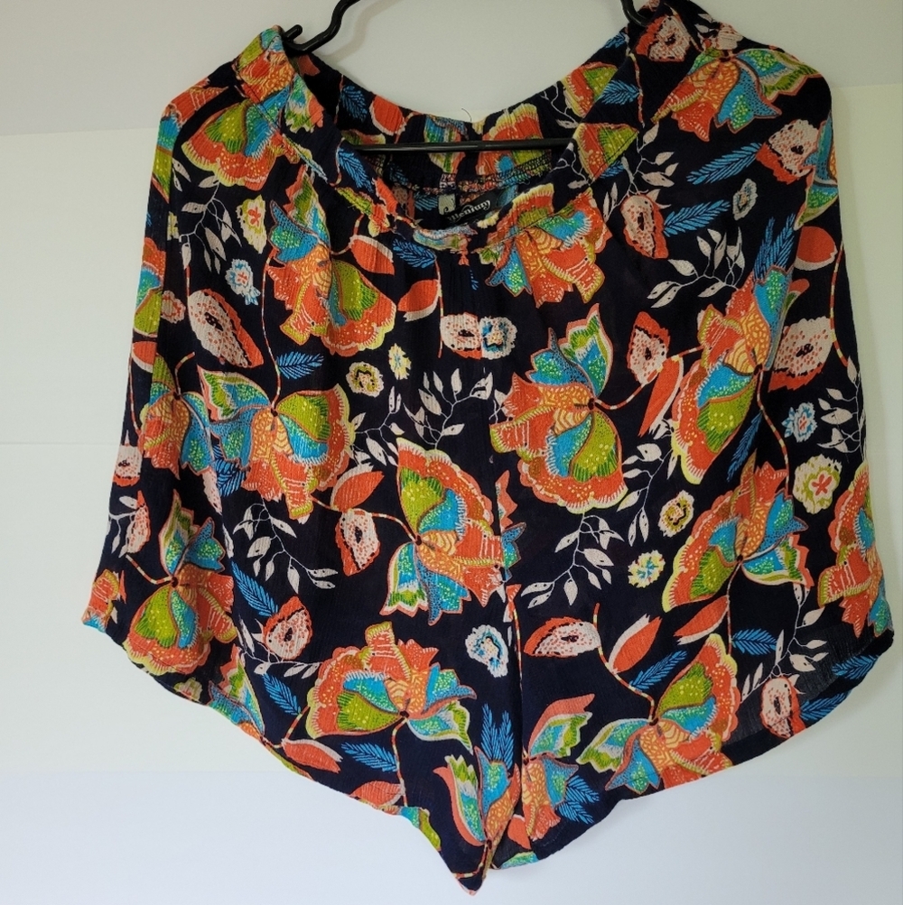 Floral Multicolor Women's Top